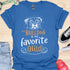 My bulldog is my favorite child - V2 - Hand Drawn T-Shirt
